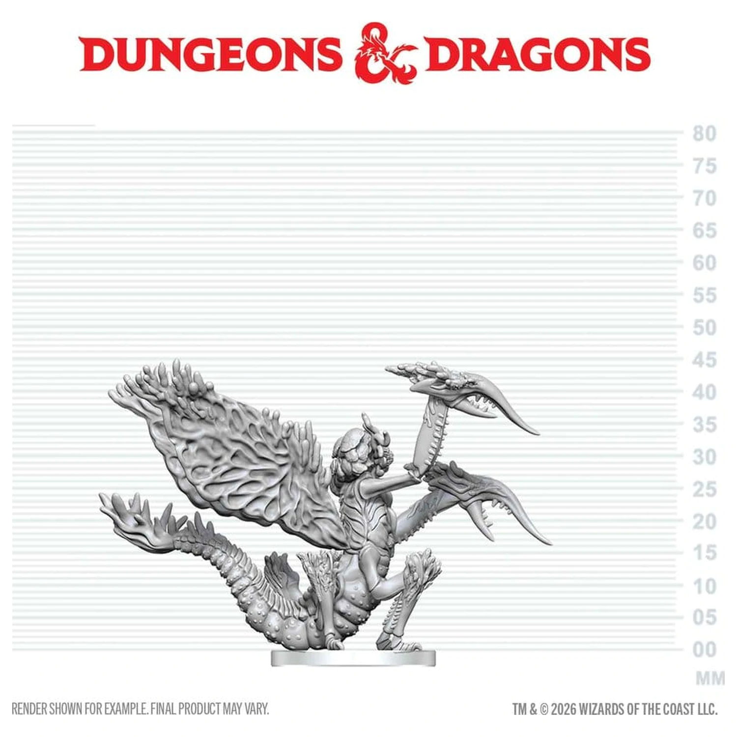 Dungeons & Dragons Nolzur's Marvelous Miniatures Unpainted Miniatura Mi-Go 14 cm zdjęcie produktu