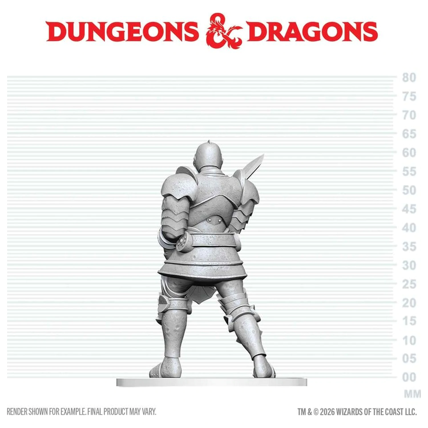Dungeons & Dragons Nolzur's Marvelous Miniatures Niepomalowana Miniatura Red Knight Guardian Golem 14 cm zdjęcie produktu