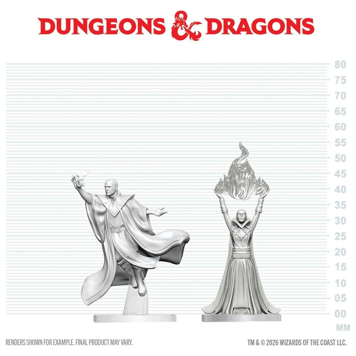 Dungeons & Dragons Nolzur's Marvelous Miniatures Niepomalowana figurka Czerwony Wizard Mage & Archmage 14 cm zdjęcie produktu