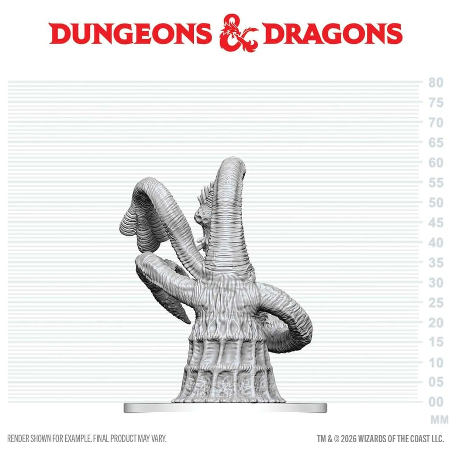 Dungeons & Dragons Nolzur's Marvelous Miniatures Niepomalowana Miniatura Yithian 14 cm zdjęcie produktu