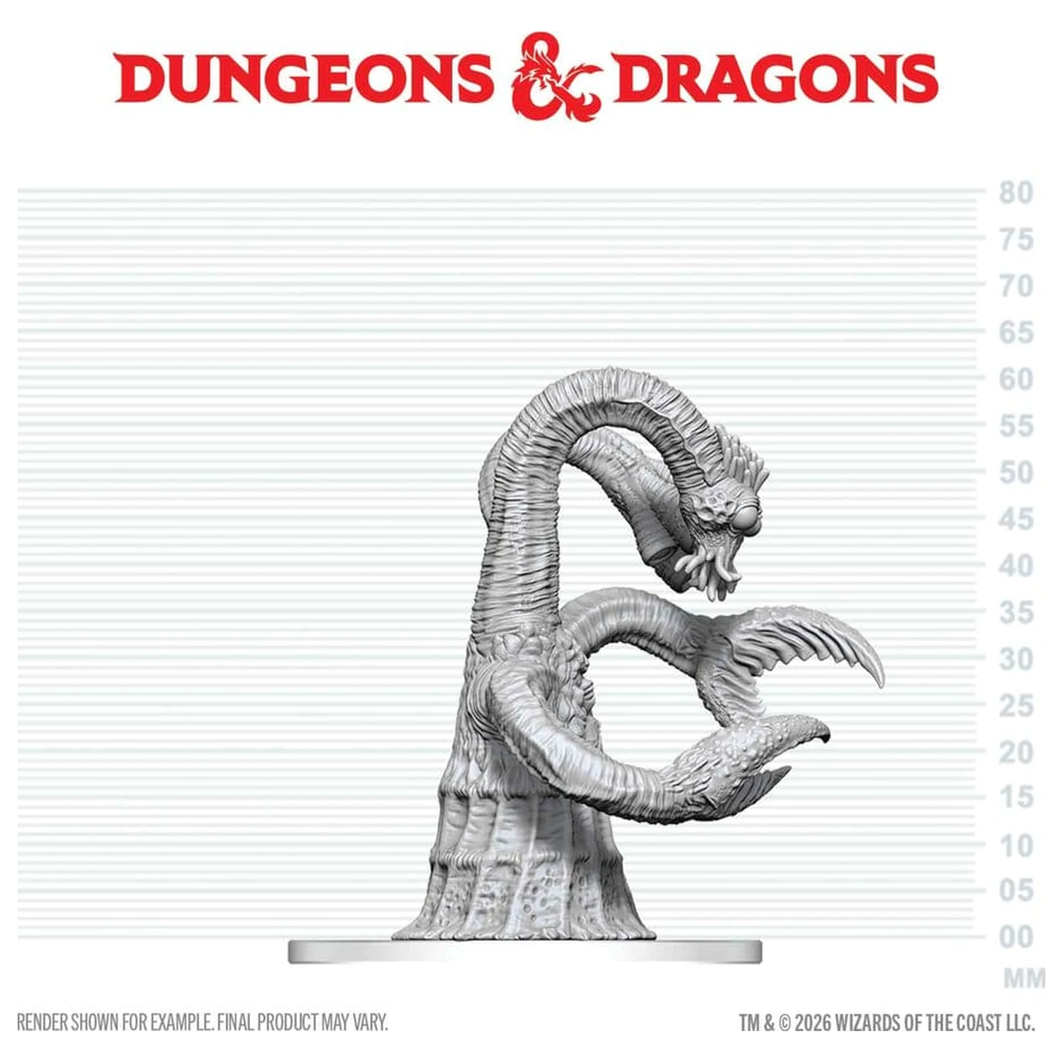 Dungeons & Dragons Nolzur's Marvelous Miniatures Niepomalowana Miniatura Yithian 14 cm zdjęcie produktu