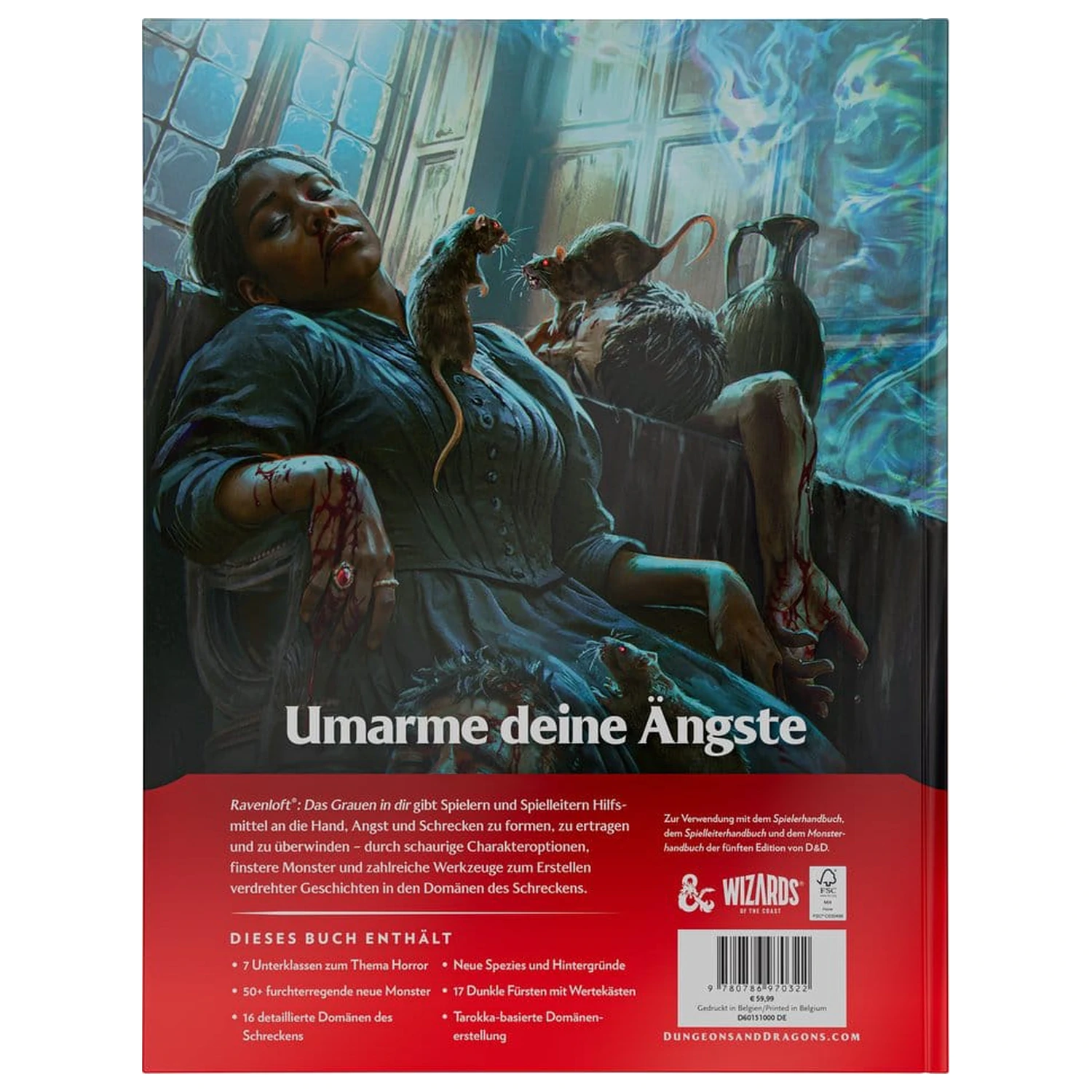 Dungeons & Dragons RPG Ravenloft: Das Grauen in Dir Book *Niemiecka Wersja* zdjęcie produktu