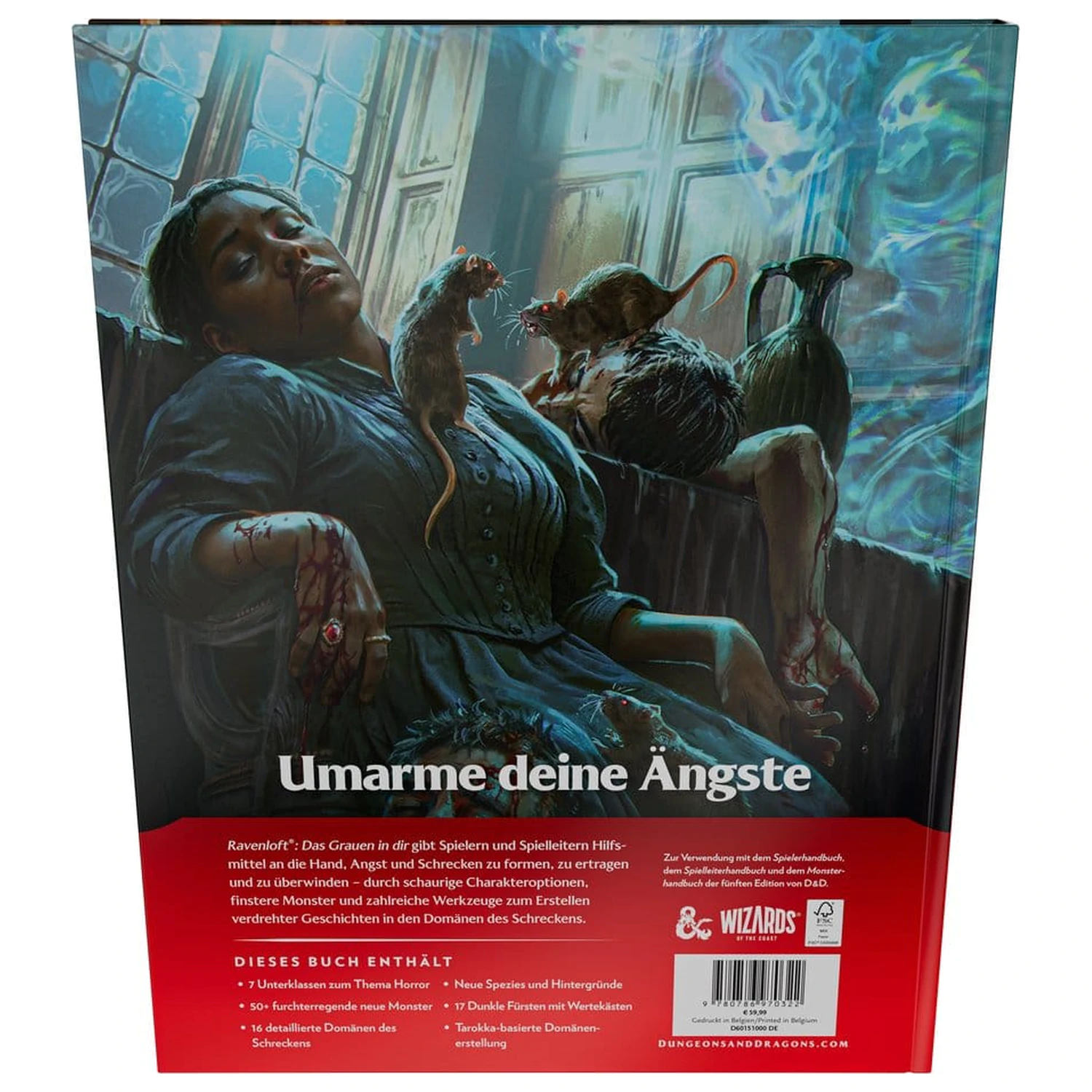 Dungeons & Dragons RPG Ravenloft: Das Grauen in Dir Book *Niemiecka Wersja* zdjęcie produktu
