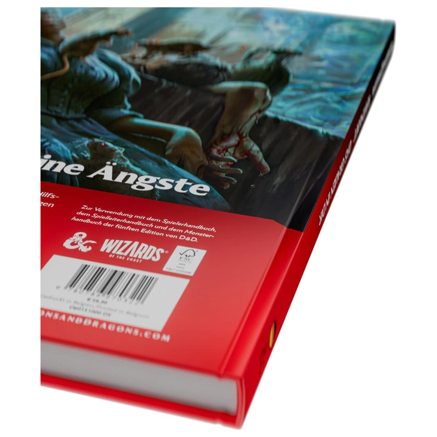 Dungeons & Dragons RPG Ravenloft: Das Grauen in Dir Book *Niemiecka Wersja* zdjęcie produktu
