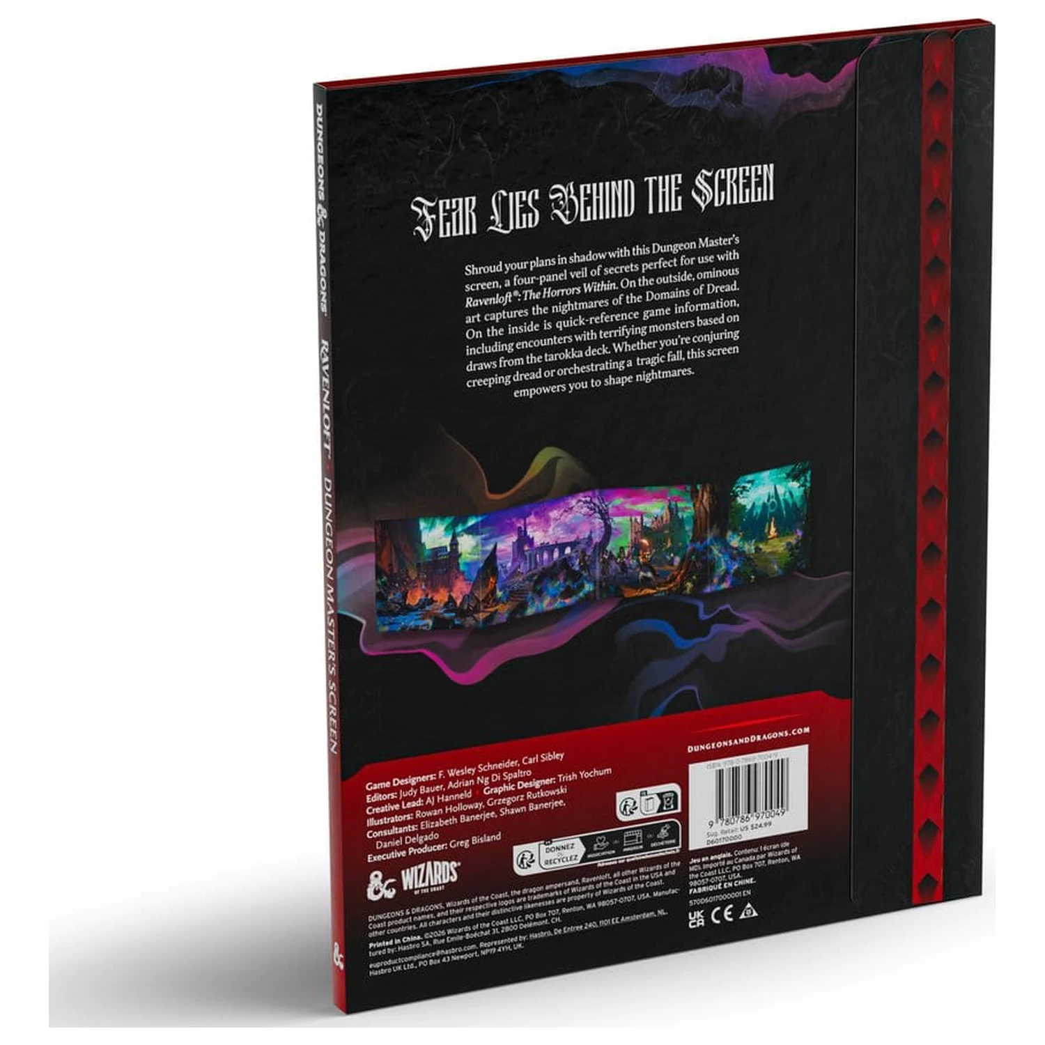 Dungeons & Dragons RPG Ravenloft: The Horrors Within Dungeon Master's Screen *Wersja angielska* zdjęcie produktu