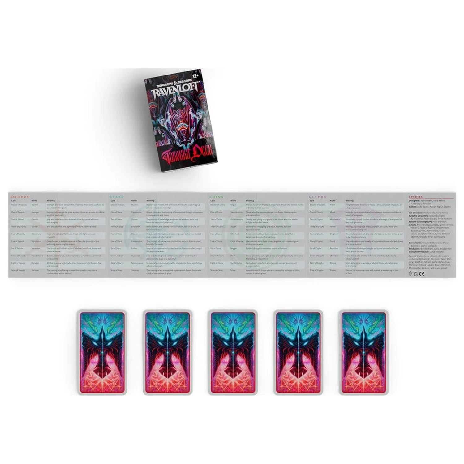 Dungeons & Dragons RPG Ravenloft: The Horrors Within Tarokka Deck *Wersja angielska* zdjęcie produktu