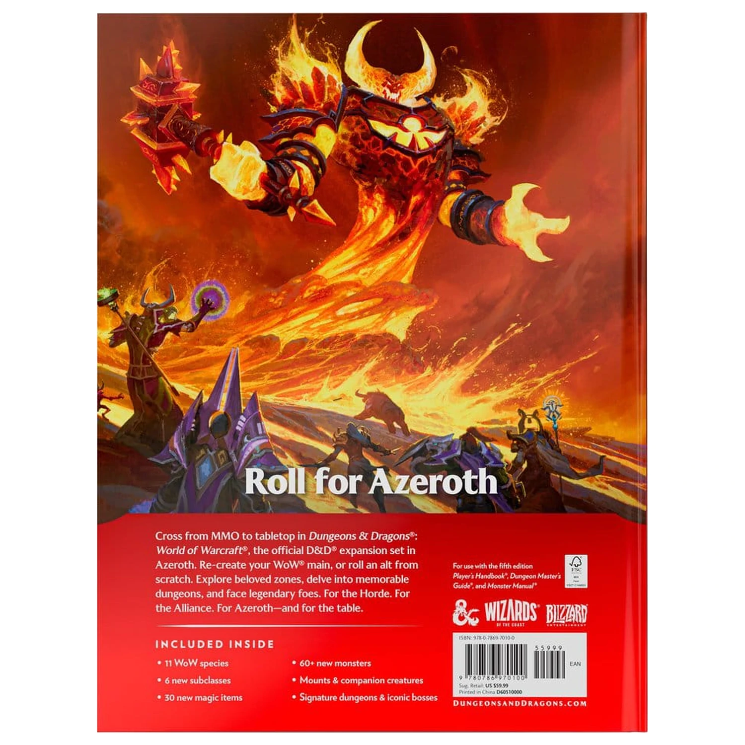 Dungeons & Dragons RPG World of Warcraft Książka Wersja angielska zdjęcie produktu