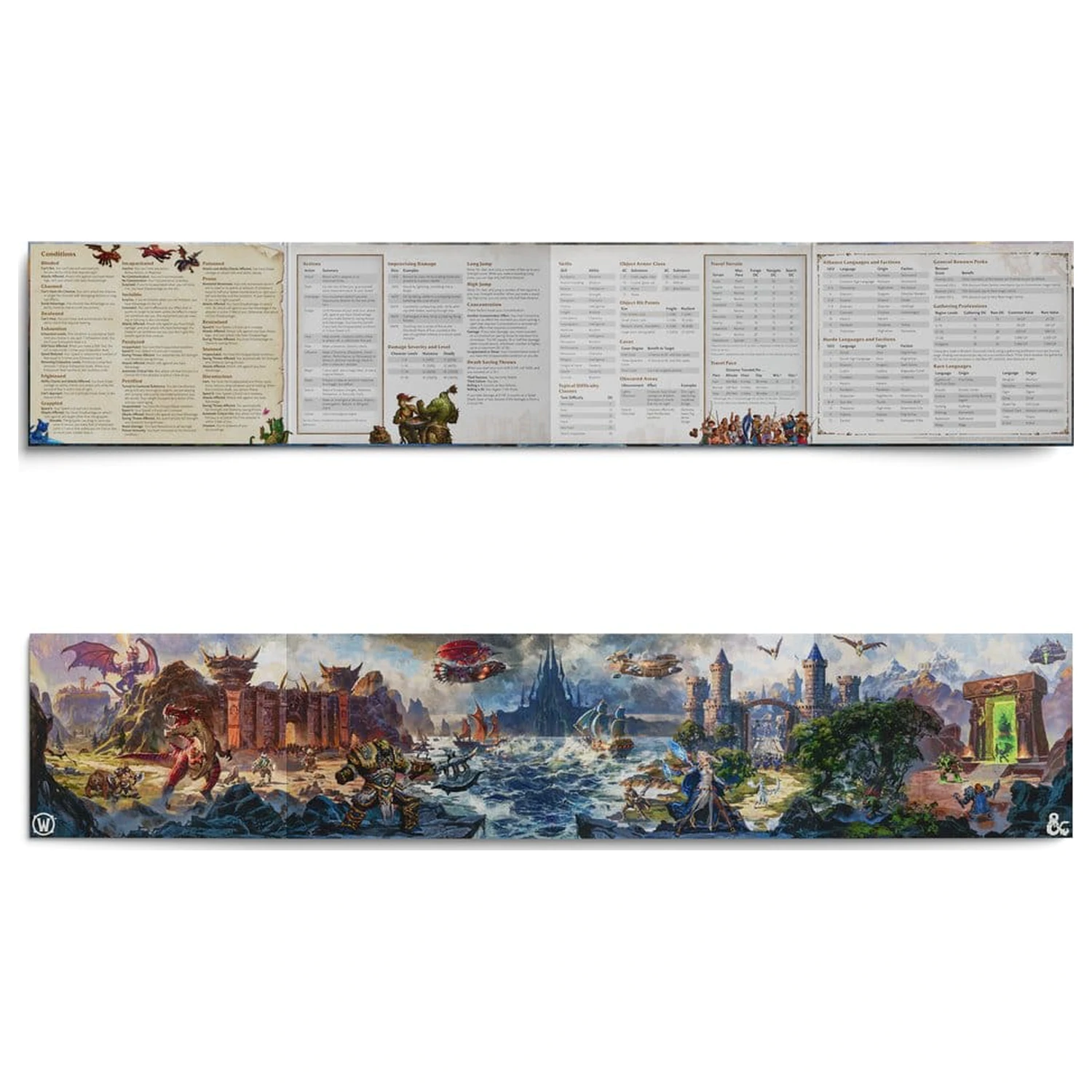 Dungeons & Dragons RPG World of Warcraft Dungeon Master's Screen Wersja angielska zdjęcie produktu