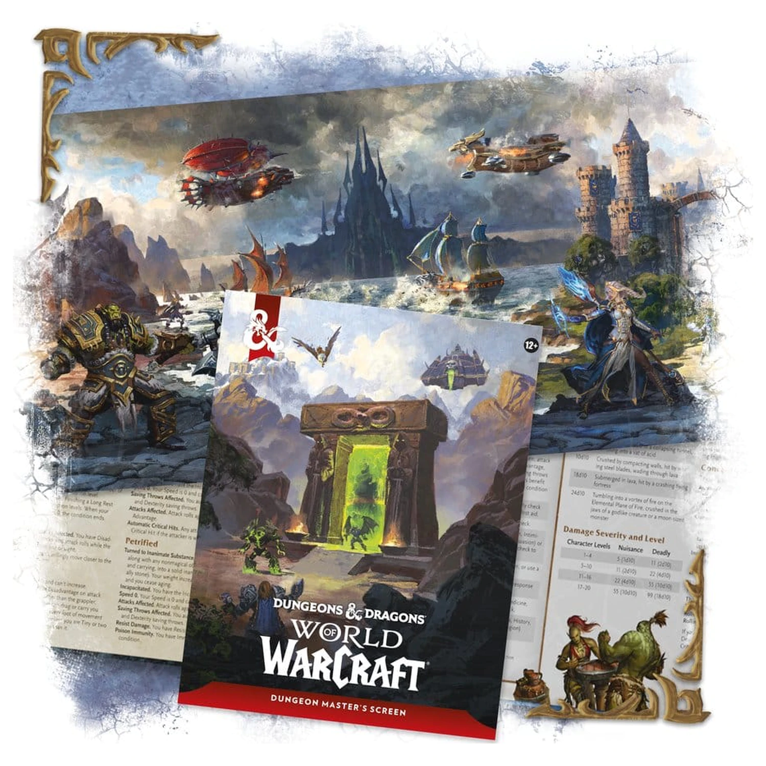 Dungeons & Dragons RPG World of Warcraft Dungeon Master's Screen Wersja angielska zdjęcie produktu