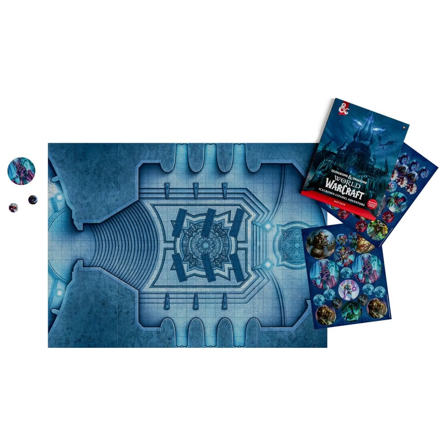 Dungeons & Dragons RPG World of Warcraft: Icecrown Citadel Adventure Zestaw Map Przygodowych *Wersja Angielska* zdjęcie produktu