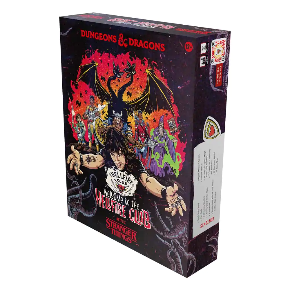 Gra planszowa Dungeons & Dragons Stranger Things: Witamy w Klubie Ognia Piekielnego angielski zdjęcie produktu