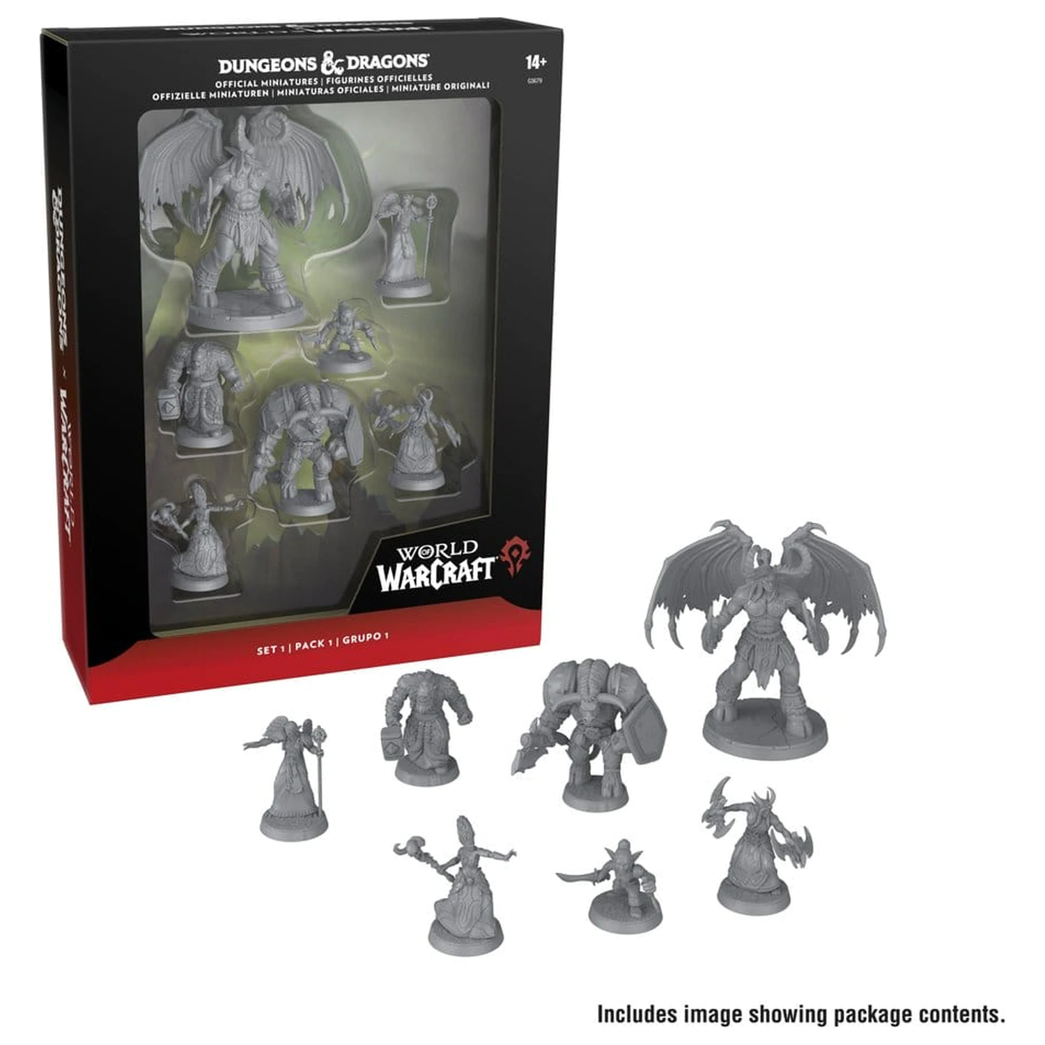 Dungeons & Dragons x World of Warcraft Zestaw Miniatur 1 zdjęcie produktu