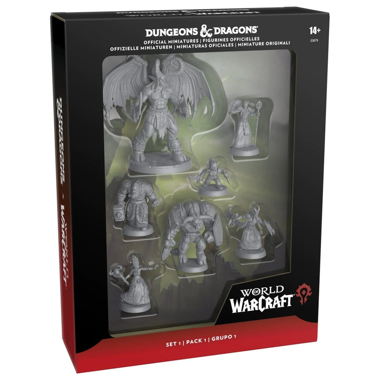 Dungeons & Dragons x World of Warcraft Zestaw Miniatur 1 zdjęcie produktu