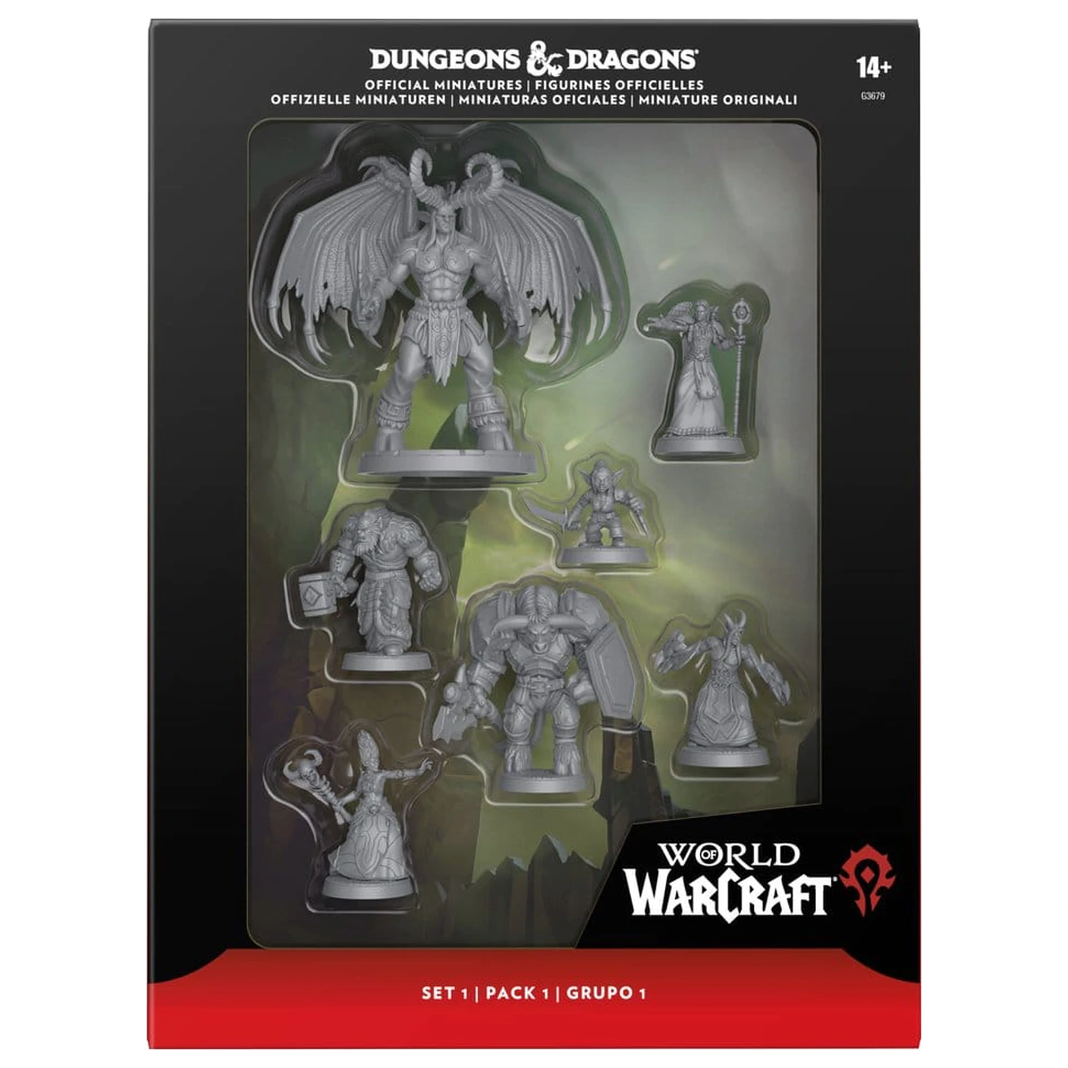 Dungeons & Dragons x World of Warcraft Zestaw Miniatur 1 zdjęcie produktu