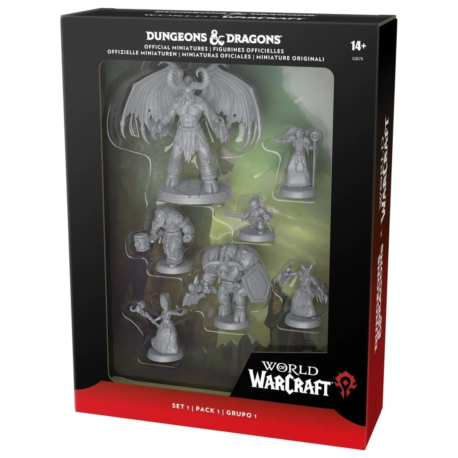 Dungeons & Dragons x World of Warcraft Zestaw Miniatur 1 zdjęcie produktu