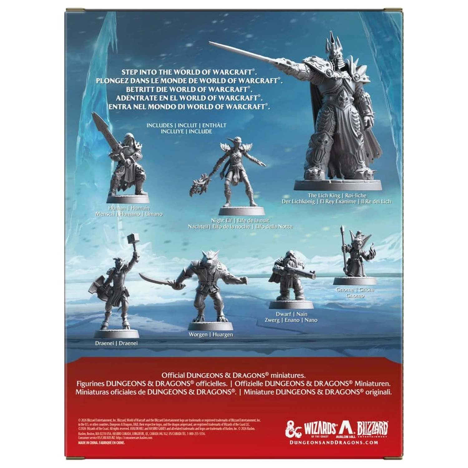 Dungeons & Dragons x World of Warcraft Zestaw Miniatur 2 zdjęcie produktu