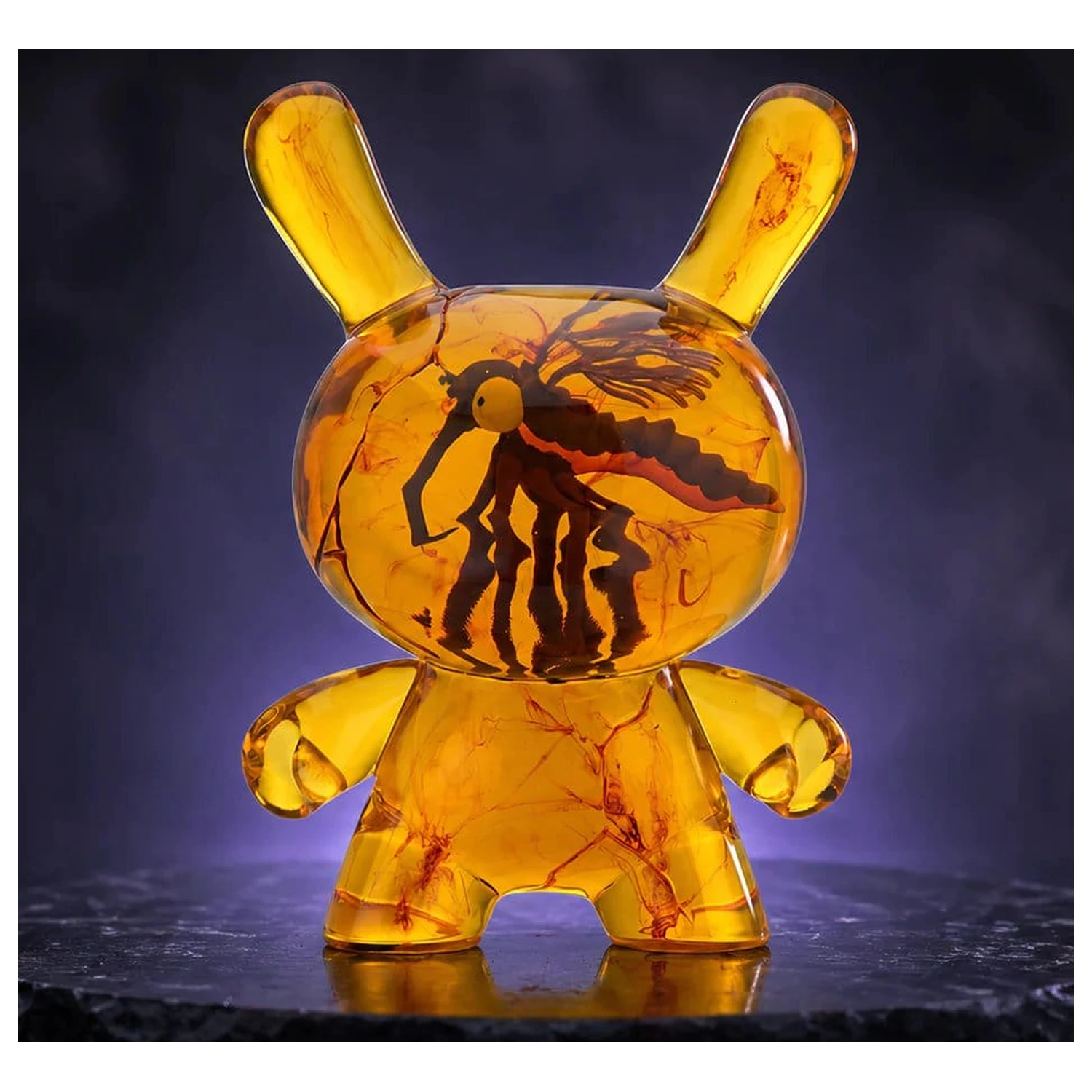 Dunny Art Toy Żywiczna Figurka Bursztynowa 20 cm zdjęcie produktu