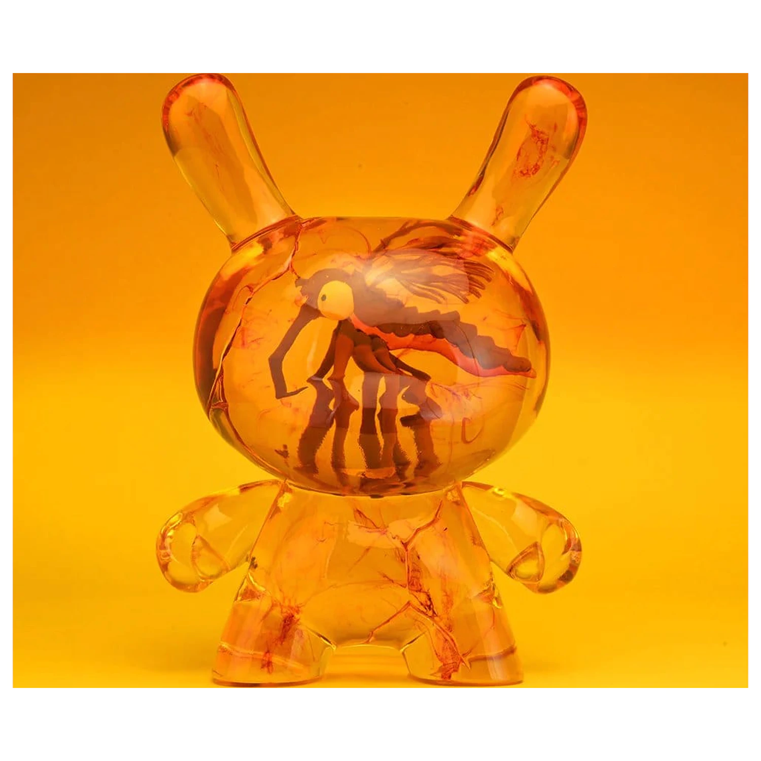 Dunny Art Toy Żywiczna Figurka Bursztynowa 20 cm zdjęcie produktu