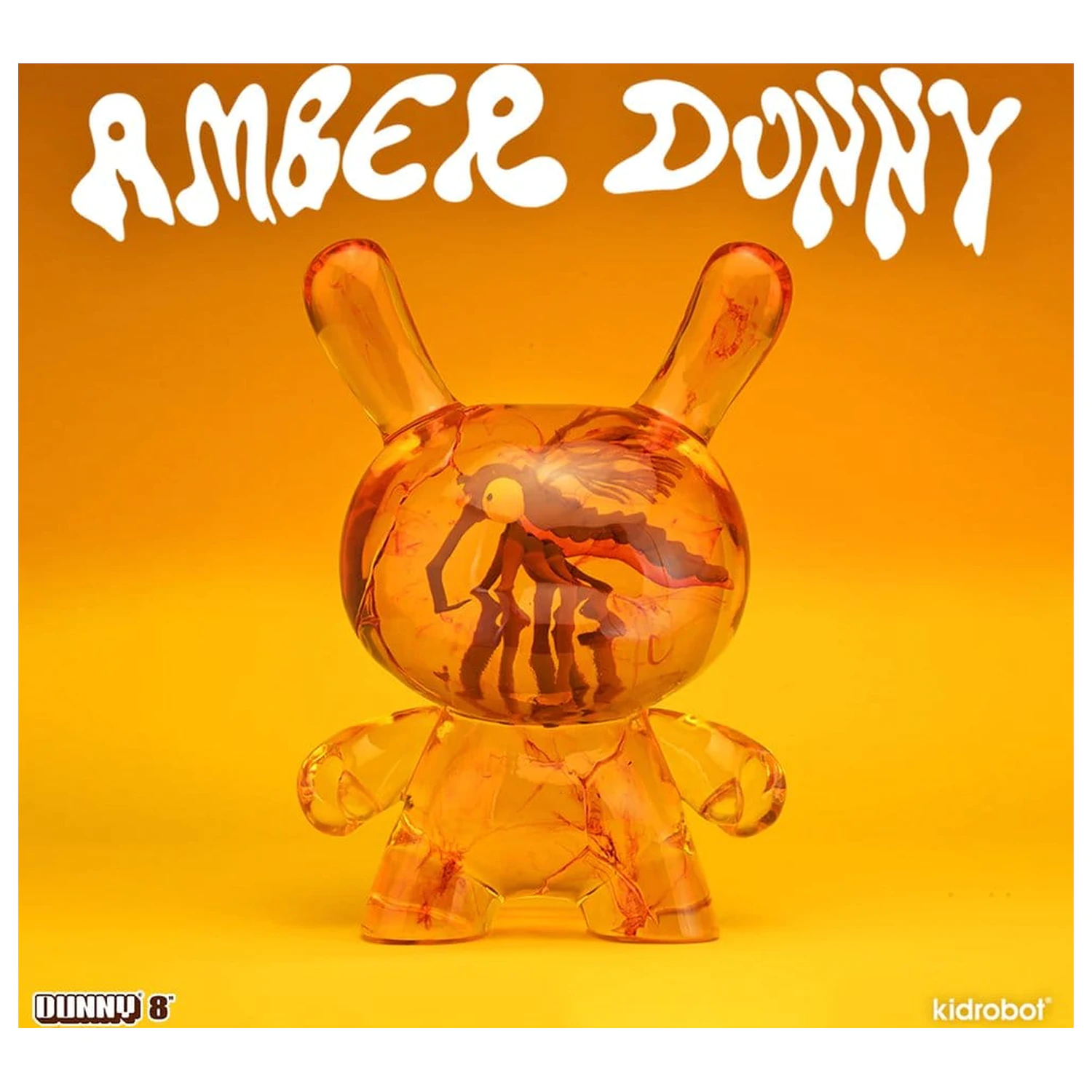 Dunny Art Toy Żywiczna Figurka Bursztynowa 20 cm zdjęcie produktu