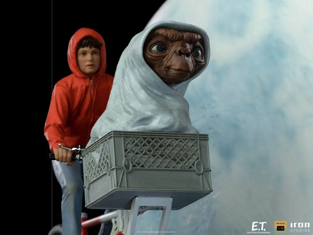 E.T. the Extra-Terrestrial Deluxe Art Scale Statue 1/10 E.T. & Elliot 27 cm Statua zdjęcie produktu