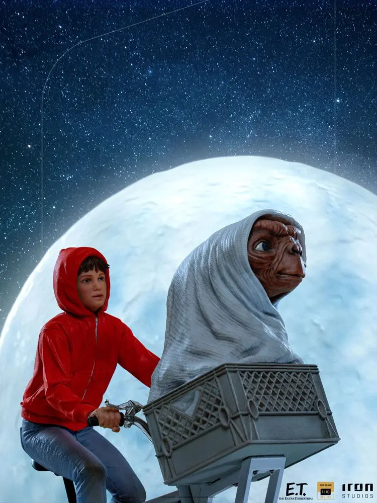 E.T. the Extra-Terrestrial Deluxe Art Scale Statue 1/10 E.T. & Elliot 27 cm Statua zdjęcie produktu