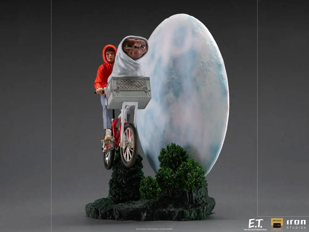 E.T. the Extra-Terrestrial Deluxe Art Scale Statue 1/10 E.T. & Elliot 27 cm Statua zdjęcie produktu