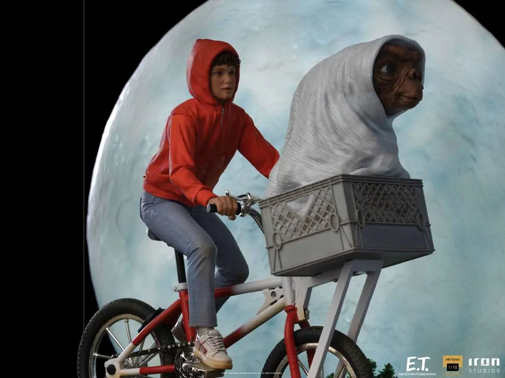 E.T. the Extra-Terrestrial Deluxe Art Scale Statue 1/10 E.T. & Elliot 27 cm Statua zdjęcie produktu