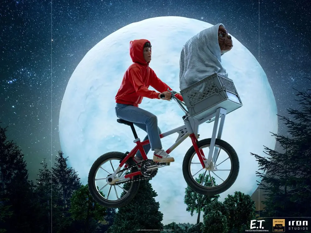 E.T. the Extra-Terrestrial Deluxe Art Scale Statue 1/10 E.T. & Elliot 27 cm Statua zdjęcie produktu