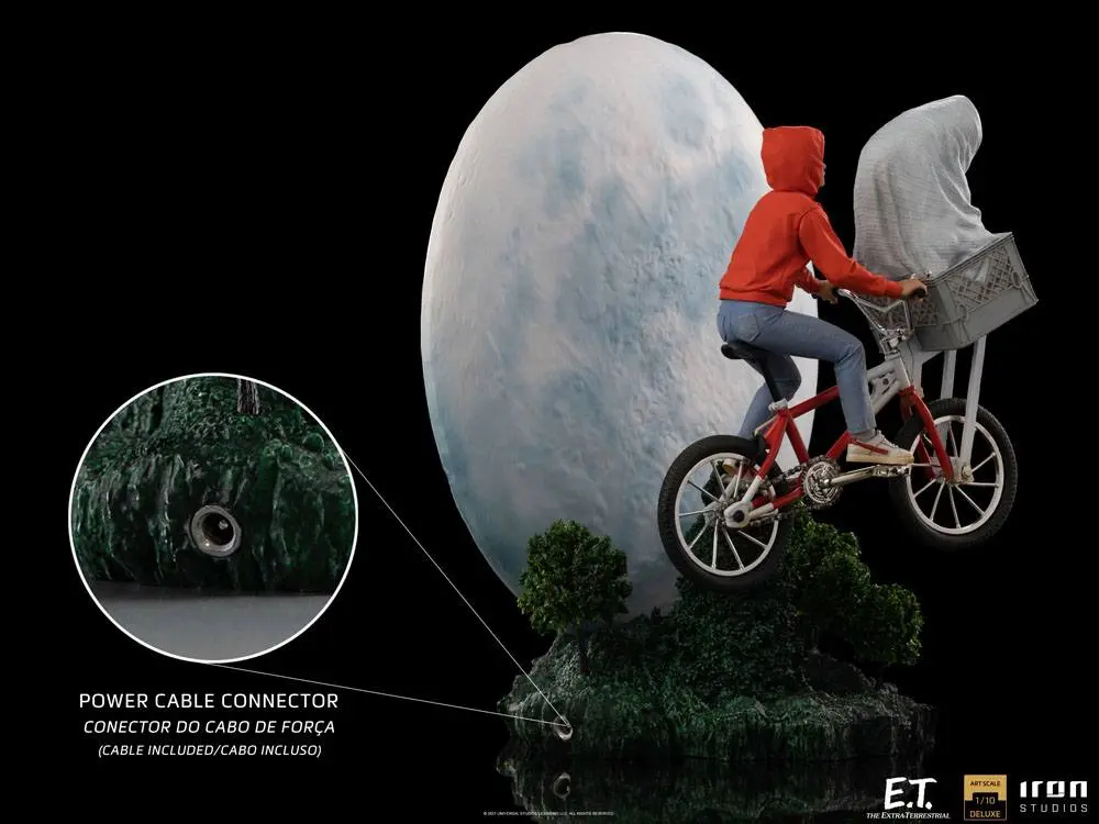 E.T. the Extra-Terrestrial Deluxe Art Scale Statue 1/10 E.T. & Elliot 27 cm Statua zdjęcie produktu