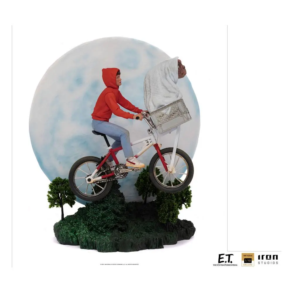 E.T. the Extra-Terrestrial Deluxe Art Scale Statue 1/10 E.T. & Elliot 27 cm Statua zdjęcie produktu