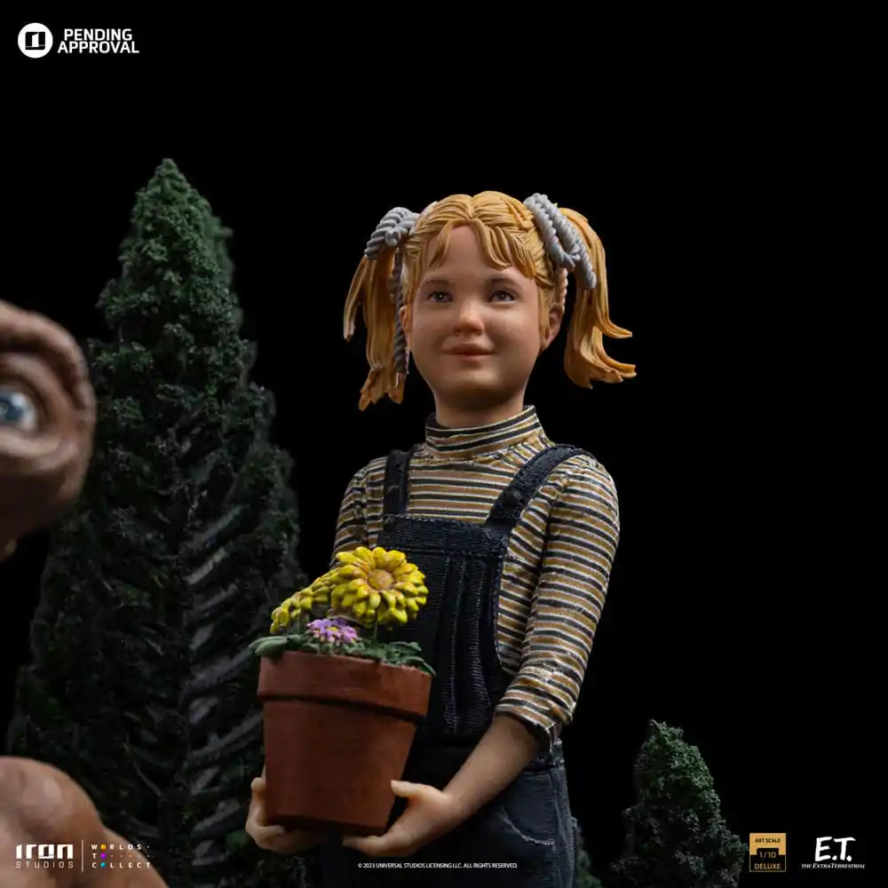 E.T. The Extra-Terrestrial Deluxe Art Scale Statue 1/10 E.T., Elliot i Gertie 19 cm Statua zdjęcie produktu