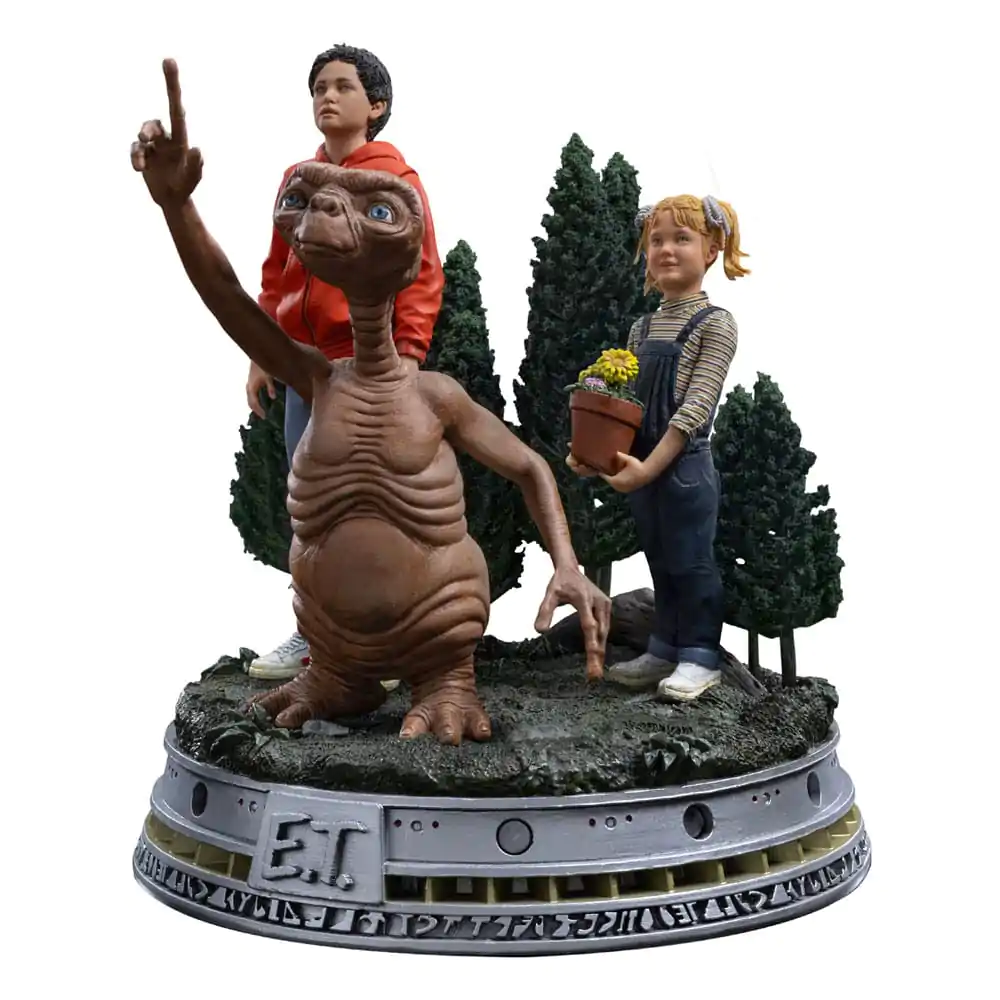 E.T. The Extra-Terrestrial Deluxe Art Scale Statue 1/10 E.T., Elliot i Gertie 19 cm Statua zdjęcie produktu