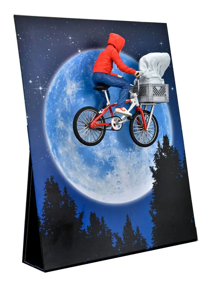 Figurka akcji E.T. the Extra-Terrestrial Elliott i E.T. na rowerze 13 cm zdjęcie produktu