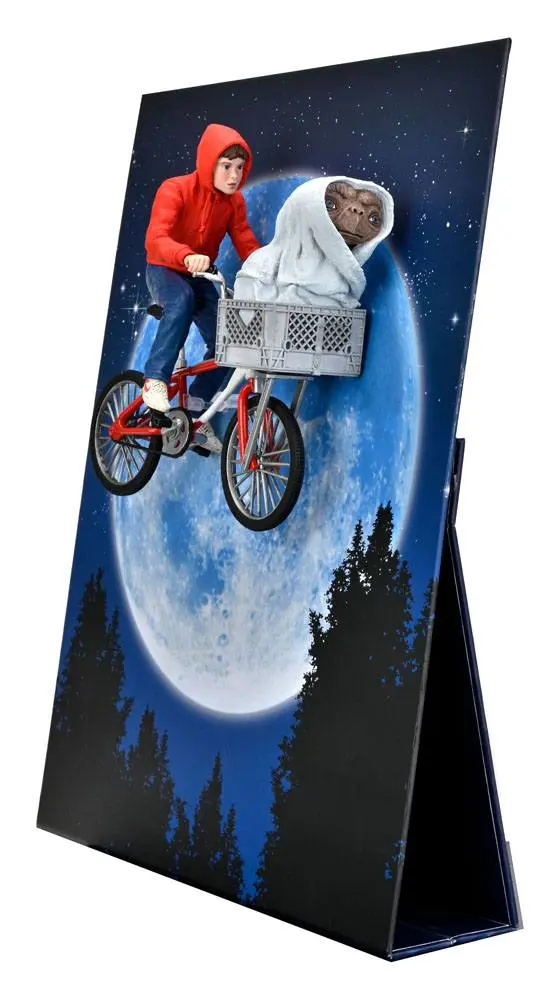 Figurka akcji E.T. the Extra-Terrestrial Elliott i E.T. na rowerze 13 cm zdjęcie produktu