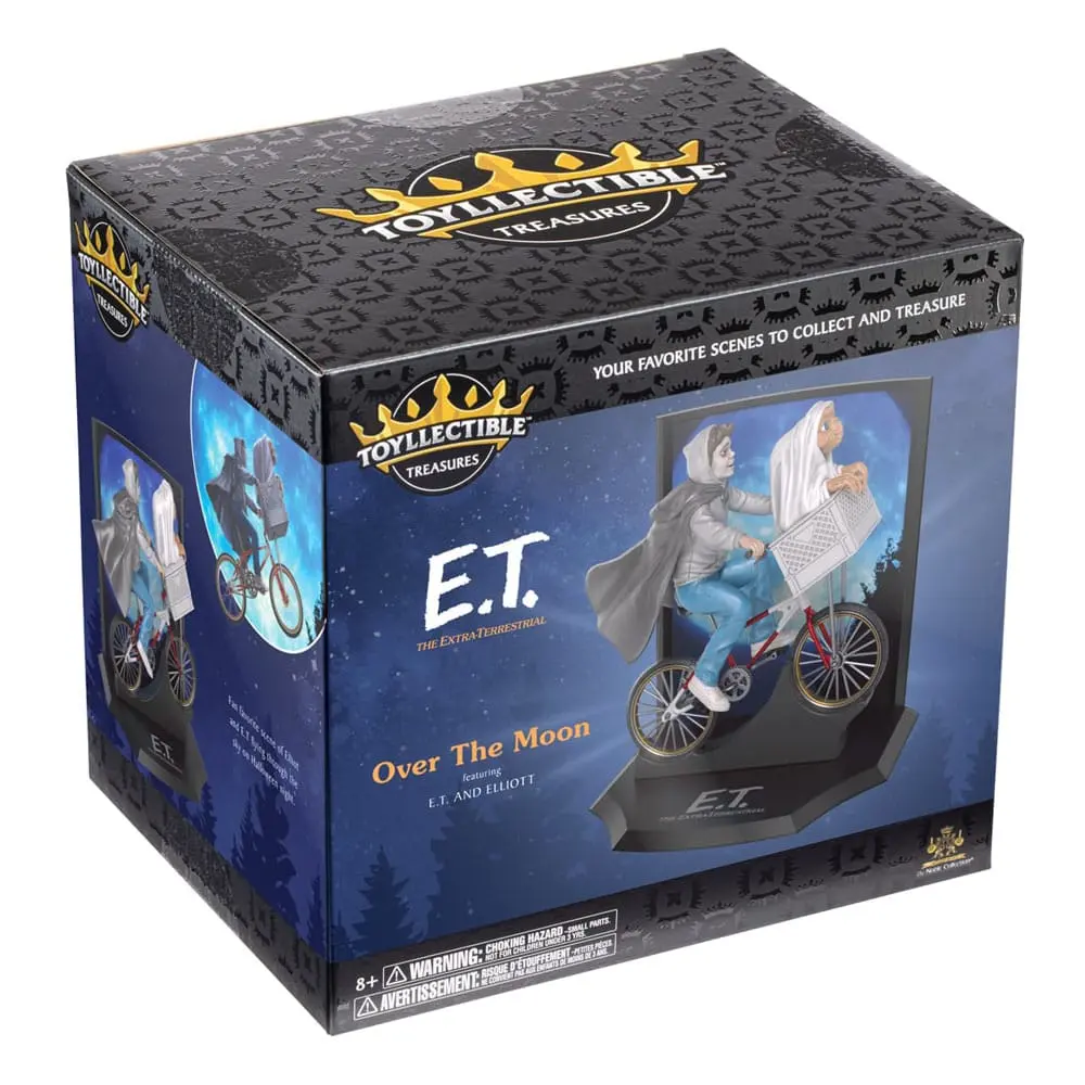 E.T. Toyllectible Treasure Statue E.T. and Elliott Over the Moon 13 cm zdjęcie produktu