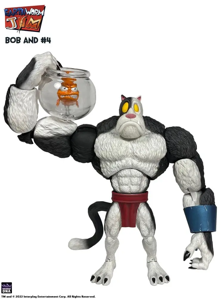 Earthworm Jim Figurka Akcji Seria 1: Bob the Killer Goldfish & #4 15 cm zdjęcie produktu