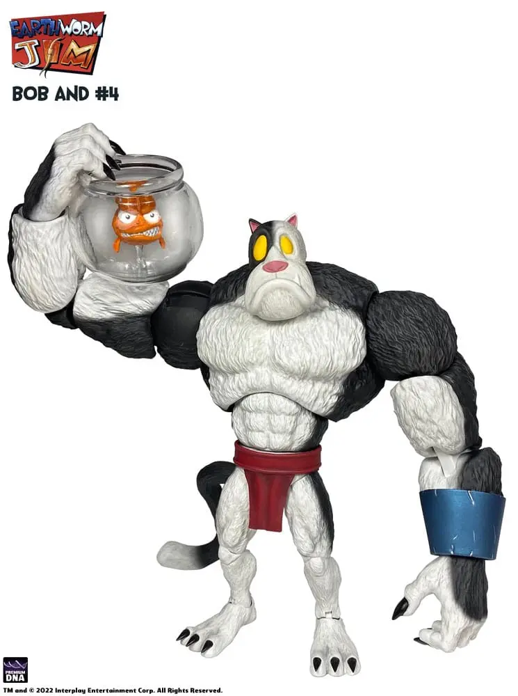 Earthworm Jim Figurka Akcji Seria 1: Bob the Killer Goldfish & #4 15 cm zdjęcie produktu