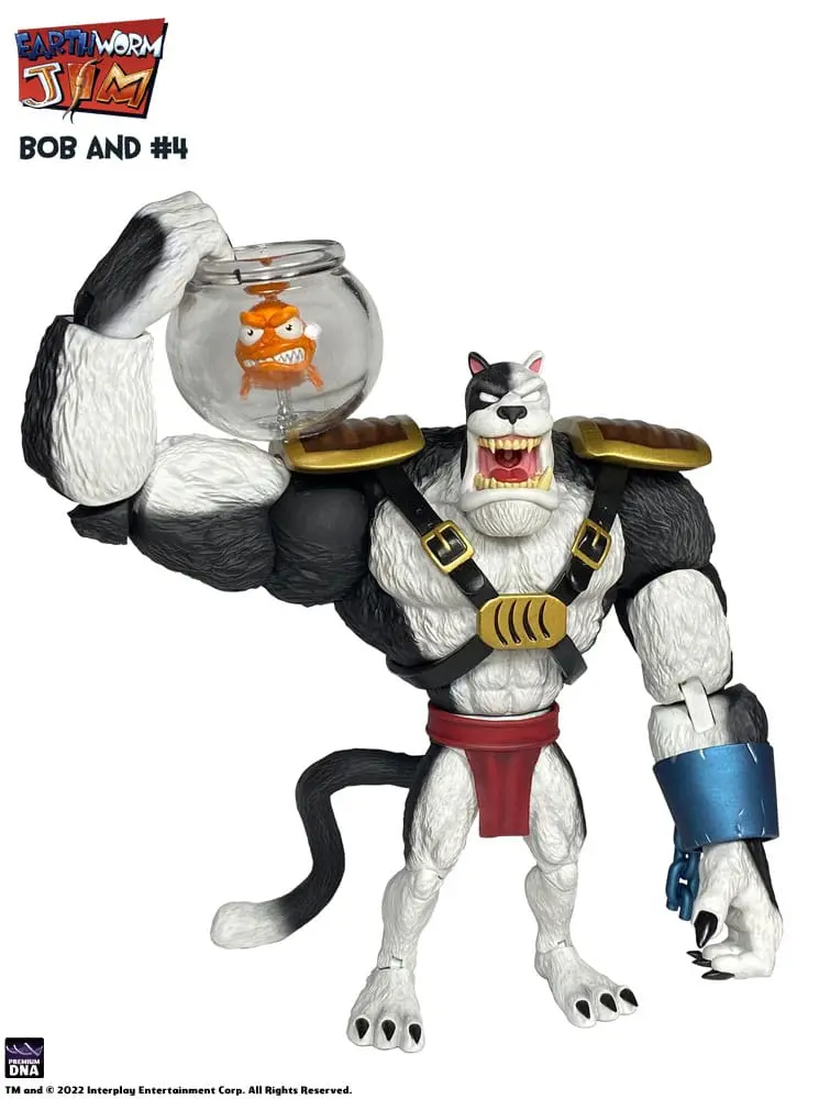 Earthworm Jim Figurka Akcji Seria 1: Bob the Killer Goldfish & #4 15 cm zdjęcie produktu