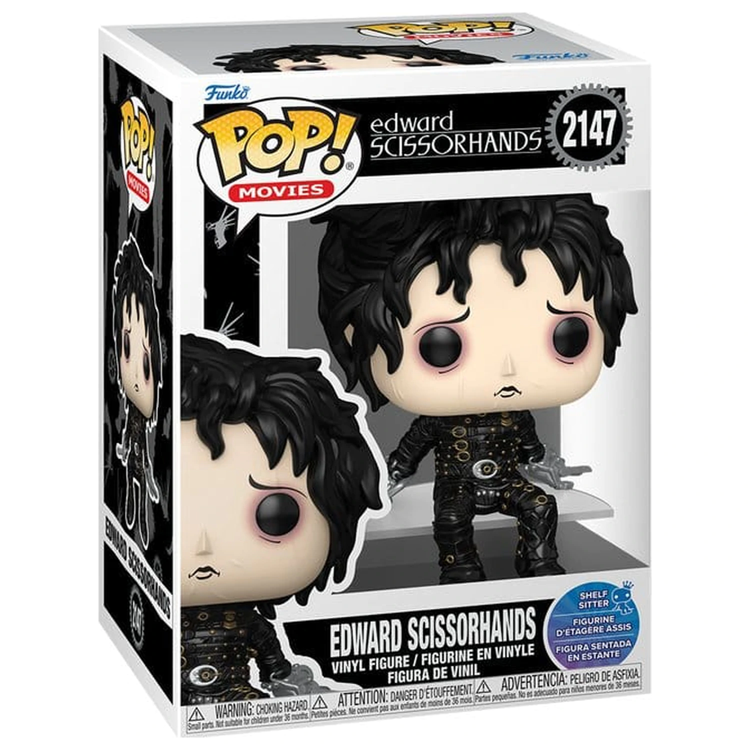 Edward Scissorhands Funko POP! Movies Winyl Figurka Edward (Sitting) 9 cm zdjęcie produktu