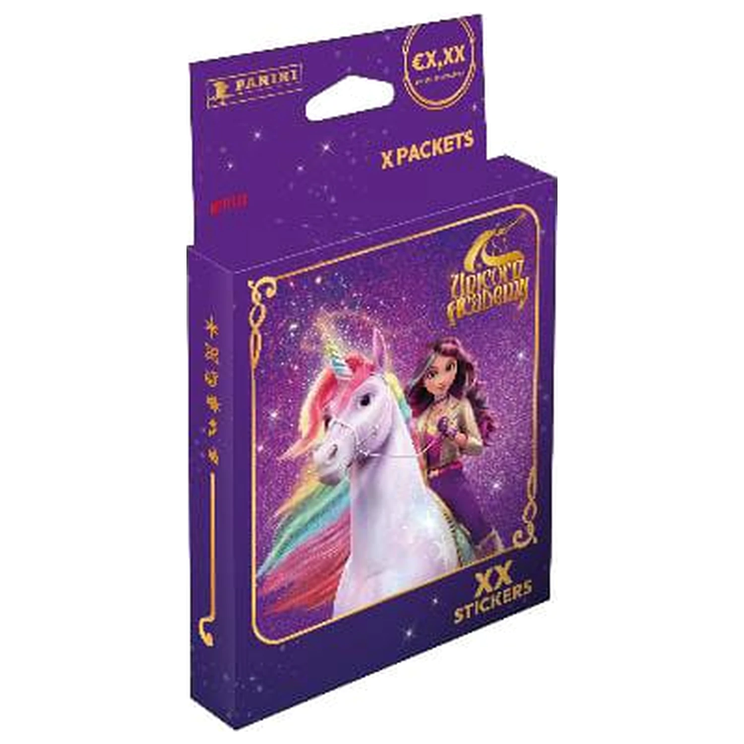 Unicorn Academy Kolekcja Naklejek Ekologiczny Blister *Wersja niemiecka* zdjęcie produktu