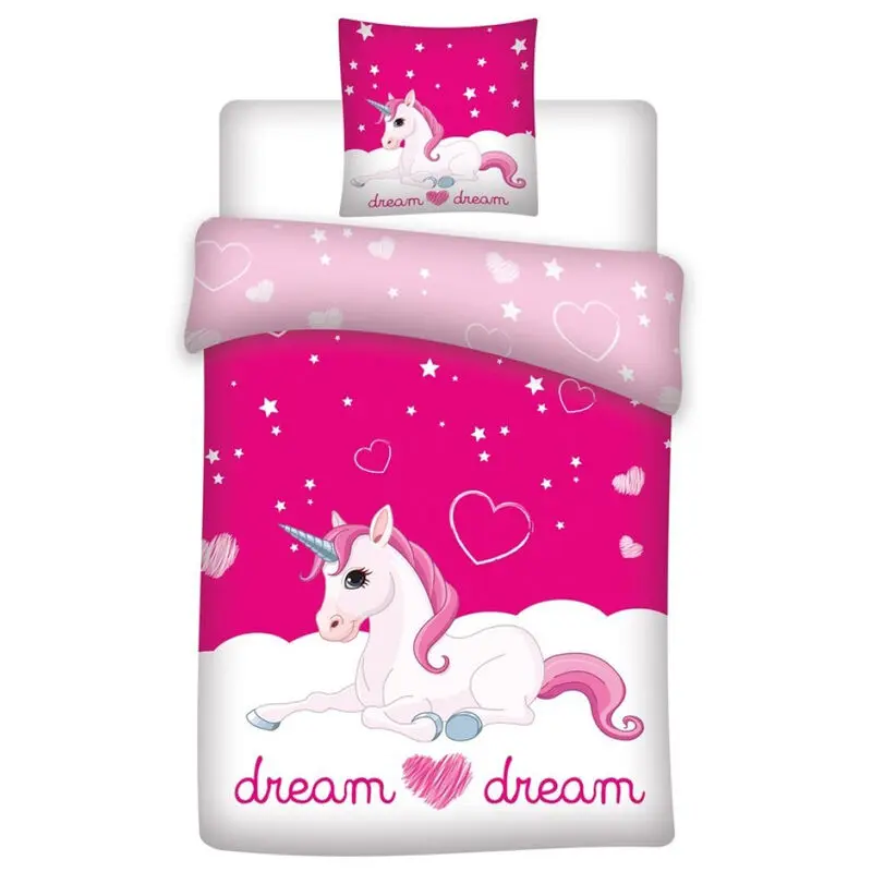 Unicorn Microfibre Zestaw Pościeli Poszwa na Kołdrę 90cm zdjęcie produktu