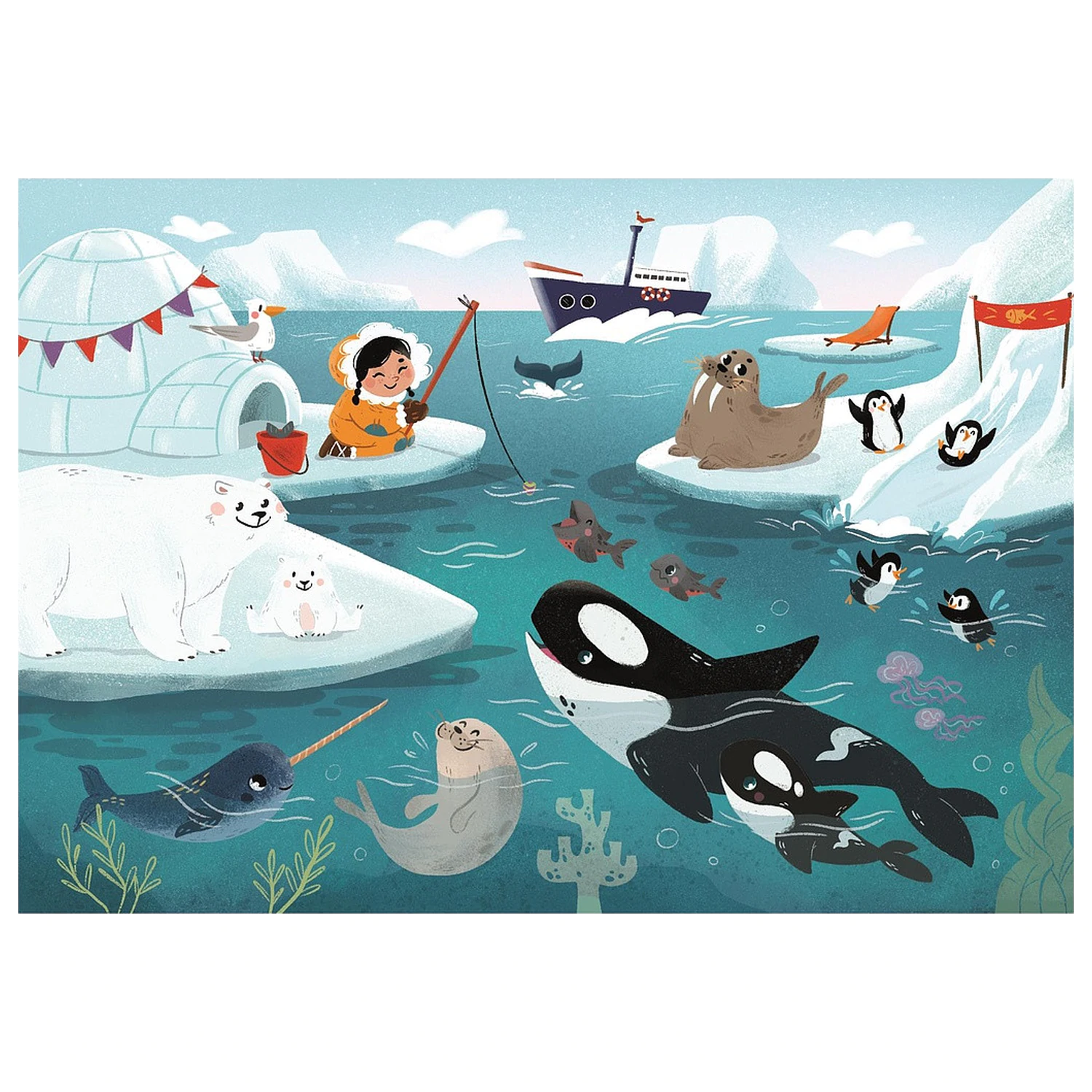 Life on the Sea Noli 2x60 sztuk puzzle zdjęcie produktu