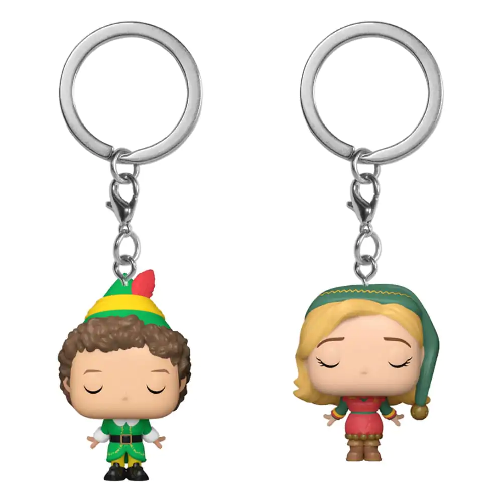 Elf POP! Vinyl Keychain 2-Pack Buddy & Jovie 4 cm Breloczek Winylowy zdjęcie produktu