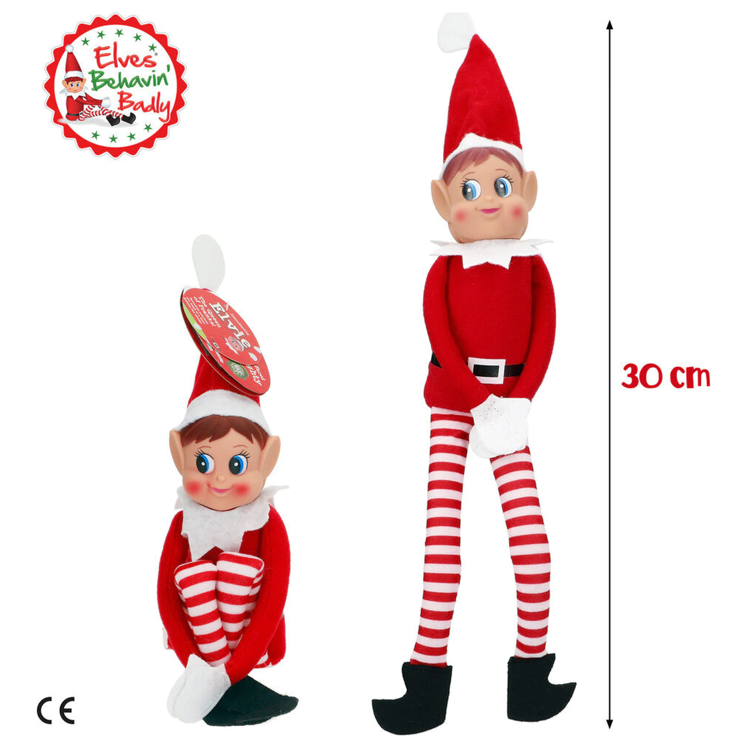 Elves Behavin' Badly Elvie crossbar Lalka Elf 30cm zdjęcie produktu