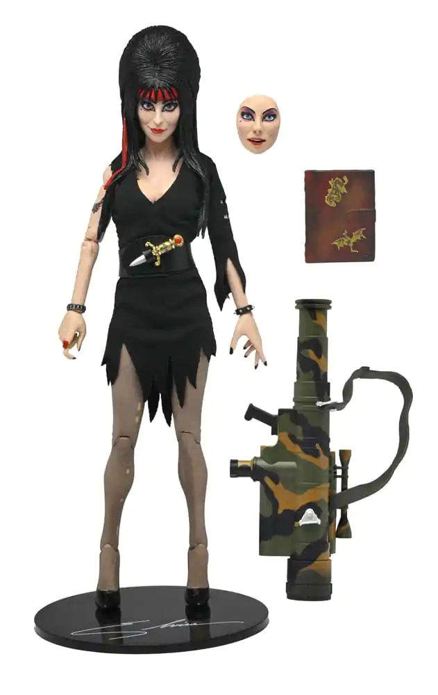 Elvira: Władczyni Ciemności Figurka Akcji w Ubraniu Commando Elvira 20 cm zdjęcie produktu