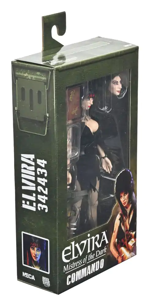 Elvira: Władczyni Ciemności Figurka Akcji w Ubraniu Commando Elvira 20 cm zdjęcie produktu