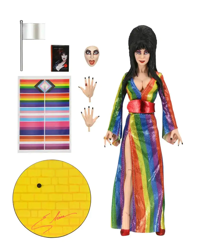 Elvira, Władczyni Ciemności Figurka Akcji w Ubraniu Over the Rainbow Elvira 20 cm zdjęcie produktu