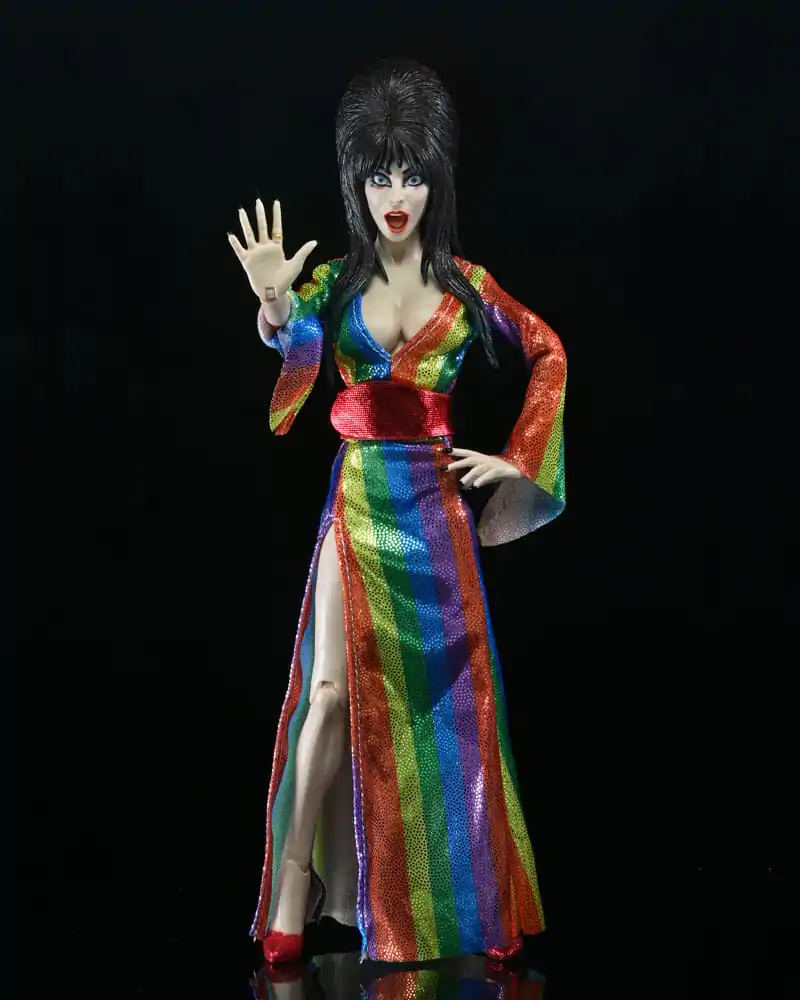 Elvira, Władczyni Ciemności Figurka Akcji w Ubraniu Over the Rainbow Elvira 20 cm zdjęcie produktu