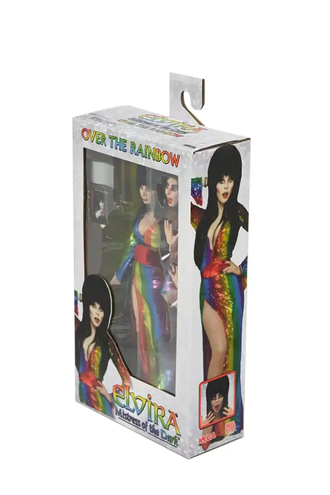 Elvira, Władczyni Ciemności Figurka Akcji w Ubraniu Over the Rainbow Elvira 20 cm zdjęcie produktu