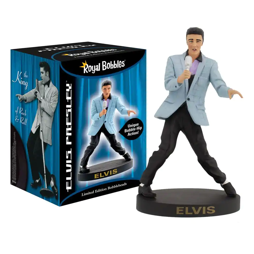 Elvis Presley Bobble-Head Bobblehips '56 Blue kiwająca się głowa zdjęcie produktu
